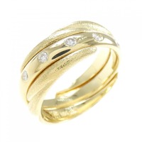 750YG ダイヤモンド リング