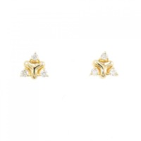 K18YG ダイヤモンド ピアス 0.08CT