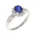 PT サファイヤ リング 0.82CT