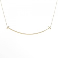 ティファニー Tスマイル ラージ ネックレス