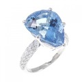 ギメル アクアマリン リング 6.428CT