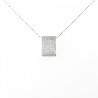18KWG/K18WG ダイヤモンド ネックレス 1.00CT