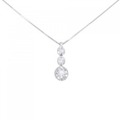 PT ダイヤモンド ネックレス 0.33CT