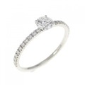 カルティエ エタンセル リング 0.33CT G VVS2 3EXT