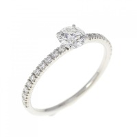 カルティエ エタンセル リング 0.33CT G VVS2 3EXT
