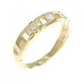 K18YG ダイヤモンド リング 0.11CT
