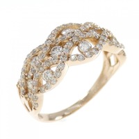 K18PG ダイヤモンド リング 1.00CT