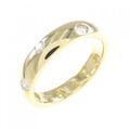 K18YG ダイヤモンド リング 0.32CT