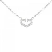 カルティエ Cハート ネックレス