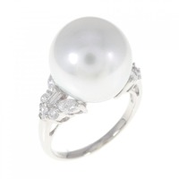 PT 白蝶パール リング 13.2mm