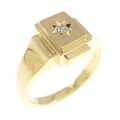 【新品】K18YG ダイヤモンド リング 0.025CT