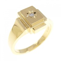 【新品】K18YG ダイヤモンド リング 0.025CT