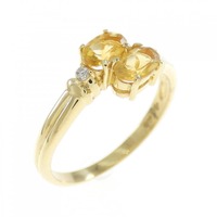 K18YG シトリン リング