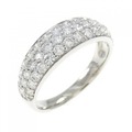 PT パヴェ ダイヤモンド リング 1.00CT
