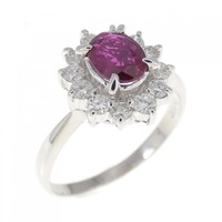 PT ルビー リング 0.64CT