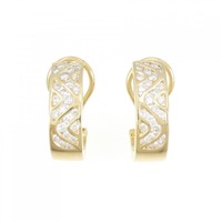 18KYG ダイヤモンド ピアス