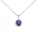 PT アメジスト ネックレス 3.71CT
