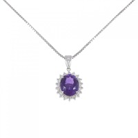PT アメジスト ネックレス 3.71CT