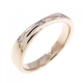 K18PG ダイヤモンド リング 0.04CT