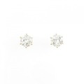 【新品】K18YG ダイヤモンド ピアス 0.727CT 0.720 H SI1 VG