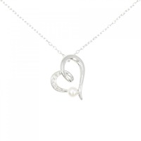 ミキモト ハート アコヤパール ネックレス 4.3mm