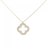 K18YG ダイヤモンド ネックレス 0.12CT