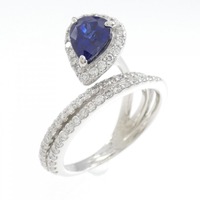 PT サファイヤ リング 1.51CT