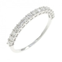 【リメイク】K18WG ダイヤモンド リング 0.30CT