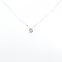 K18YG ダイヤモンド ネックレス 0.05CT