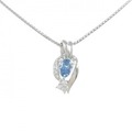 PT アクアマリン ネックレス 0.77CT
