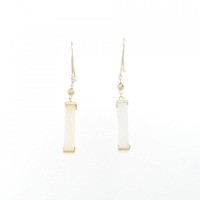 【新品】K18YG マザーオブパール ピアス