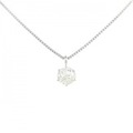 PT ソリティア ダイヤモンド ネックレス 0.45CT