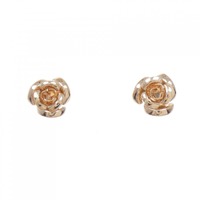 【新品】K18PG ローズ ピアス