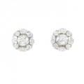 【新品】PT ダイヤモンド ピアス 0.204CT 0.204CT F VS2 Good