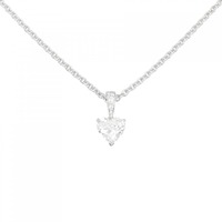 カルティエ ネックレス 2.02CT F SI1 ハートシェイプ