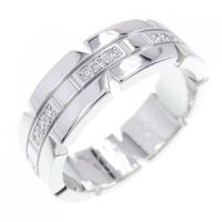 カルティエ タンクフランセーズ ハーフダイヤ リング