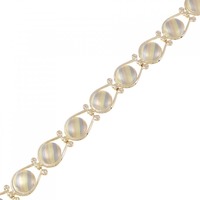 K18スリーカラー ブレスレット