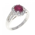 PT ルビー リング 0.97CT