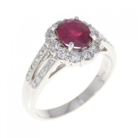PT ルビー リング 0.97CT