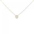 K18YG ダイヤモンド ネックレス 0.21CT