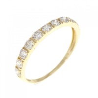 K18YG ダイヤモンド リング 0.50CT
