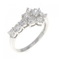 PT フラワー ダイヤモンド リング 1.00CT