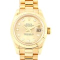 ロレックス デイトジャスト 179178G YG 自動巻 F番