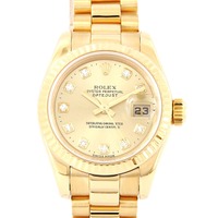 ロレックス デイトジャスト 179178G YG 自動巻 F番