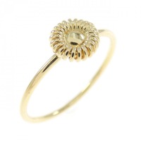 750YG フラワー リング