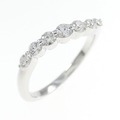 K18WG ダイヤモンド リング 0.30CT