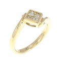 K18YG ダイヤモンド リング 0.30CT