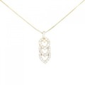 K18YG ハート ダイヤモンド ネックレス 1.39CT
