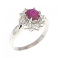 PT ルビー リング 0.71CT