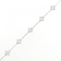 K18WG ダイヤモンド ブレスレット 1.00CT